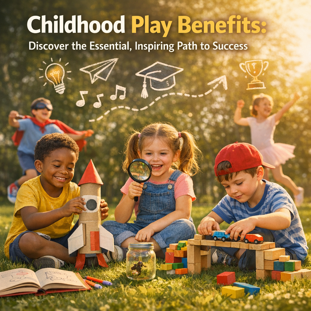 Illustration of Childhood Play Benefits: Discover the Essential, Inspiring Path to Success