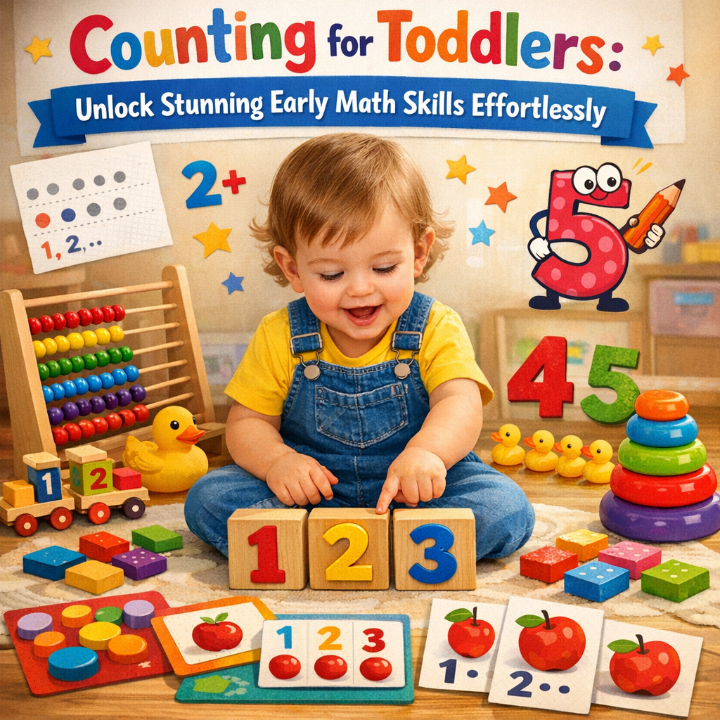 Illustration of Counting for Toddlers: Unlock Stunning Early Math Skills Effortlessly