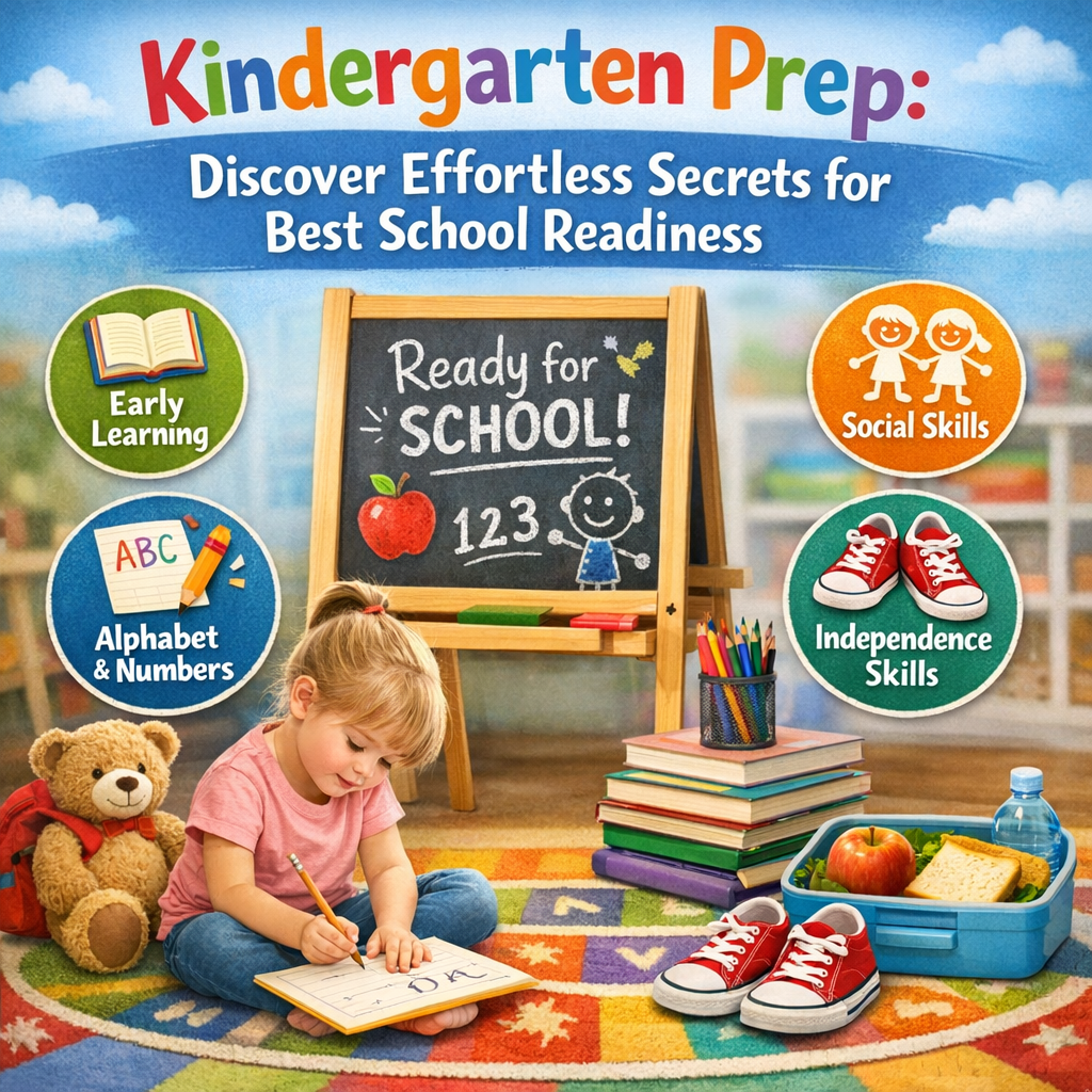 Illustration of Kindergarten Prep: Discover Effortless Secrets for Best School Readiness