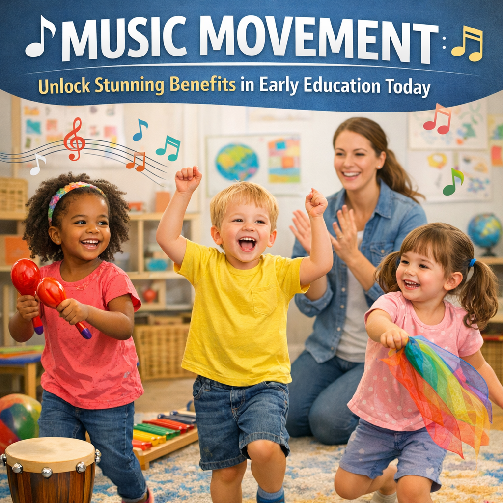 Illustration of Music Movement: Unlock Stunning Benefits in Early Education Today