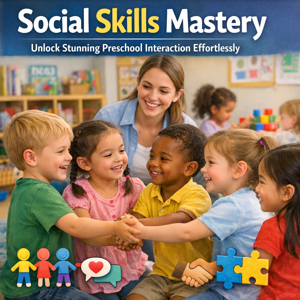 Illustration of Social Skills Mastery: Unlock Stunning Preschool Interaction Effortlessly