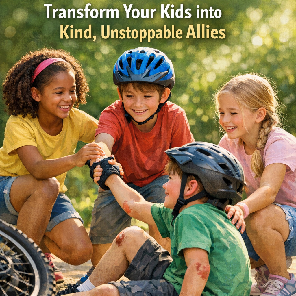 Illustration of Supportive Friends: Transform Your Kids into Kind, Unstoppable Allies