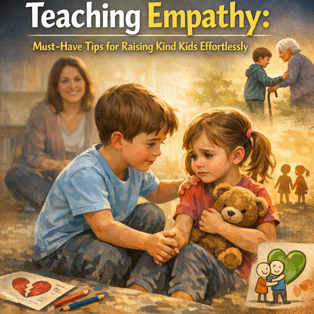 Illustration of Teaching Empathy: Must-Have Tips for Raising Kind Kids Effortlessly