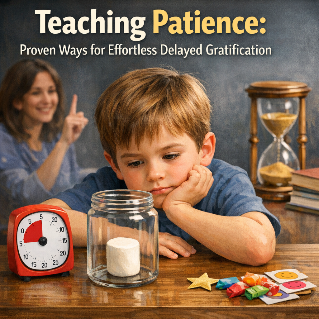 Illustration of Teaching Patience: Proven Ways for Effortless Delayed Gratification