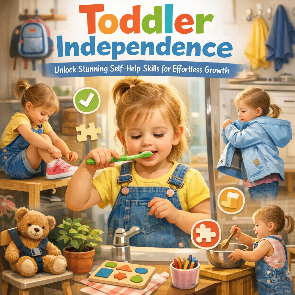Illustration of Toddler Independence: Unlock Stunning Self-Help Skills for Effortless Growth